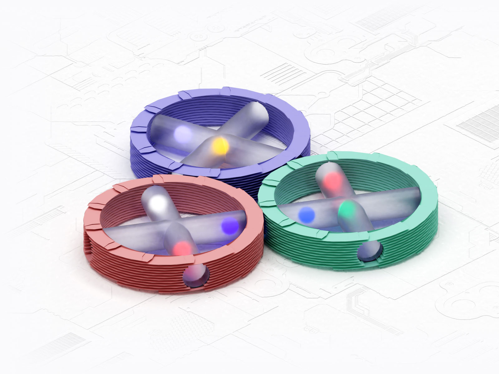 Abstract image of the smoothly working engine, symbolizing workflow of organizations and relationships with their audiences.